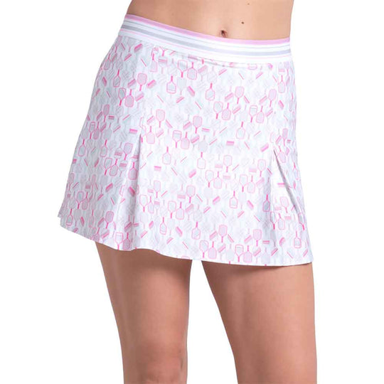 Lucky In Love Woven Paddle Womens Pickleball Skirt