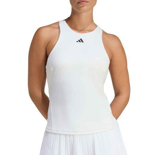 Adidas Climacool Y-Tank Womens Tennis Tank Top - White/L