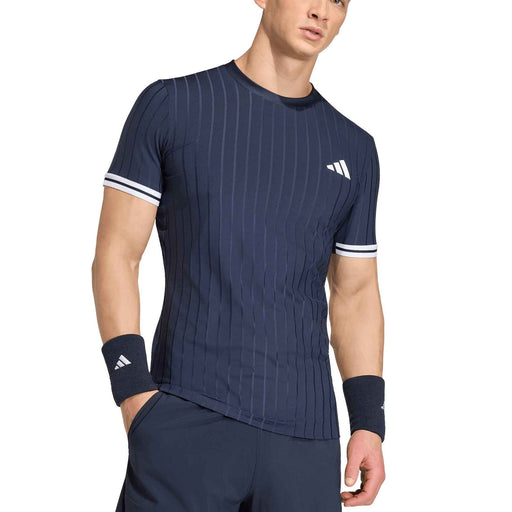 Adidas Climacool Freelift Pro Mens Tennis T-Shirt - Legend Ink/XL