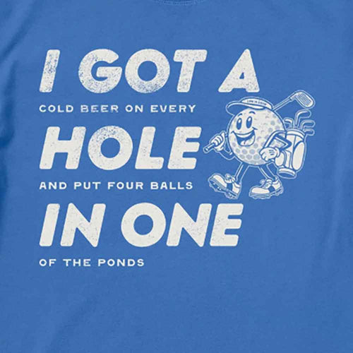 Life Is Good Hole in One Mascot Crusher-Lite Shortsleeve Mens T-Shirt - 2