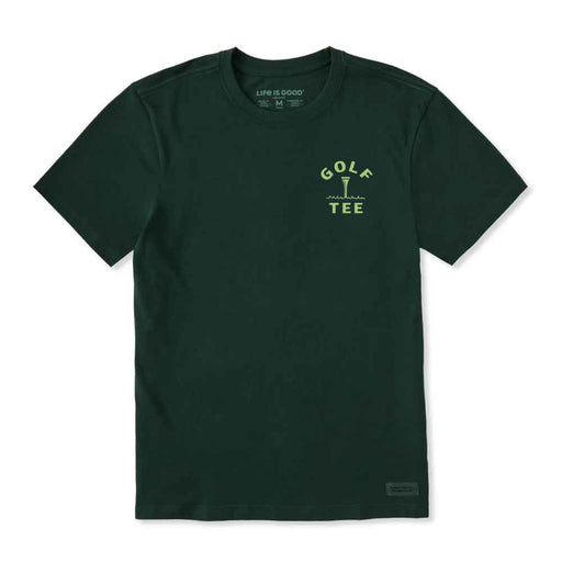 Life Is Good Tee Crusher Shortsleeve Mens Tee - Treeline Green/XXL