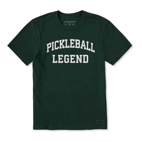 Life Is Good Pickleball Legend Crusher Shortsleeve Mens T-Shirt