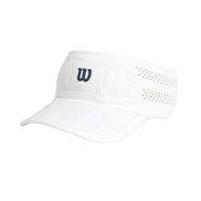 Load image into Gallery viewer, Wilson Seamless Lightweight Perform Tennis Visor - Bright White/L/XL
 - 1