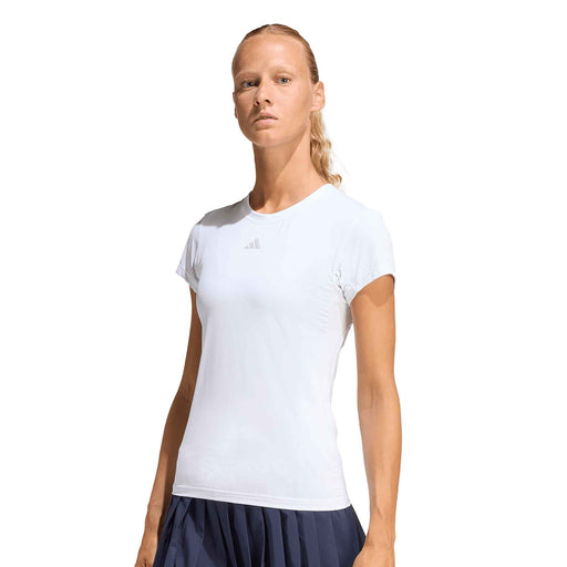 Adidas FreeLift Womens Tennis T-Shirt - White/L