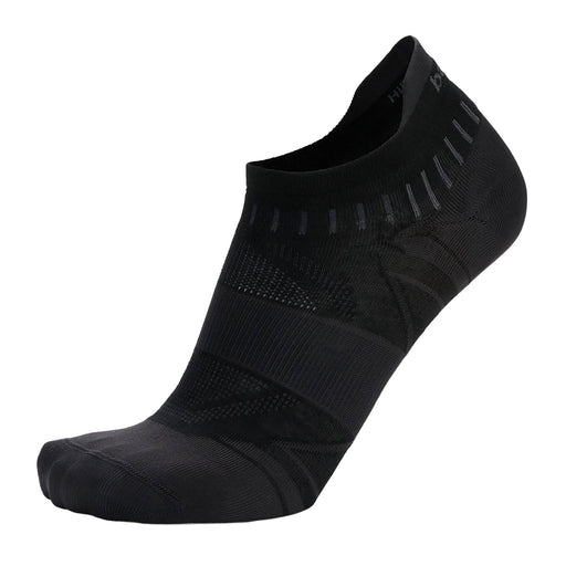 Balega Hidden Dry No Show Tab Unisex Running Socks - Black/XL