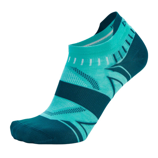 Balega Hidden Dry No Show Tab Unisex Running Socks - Teal/M