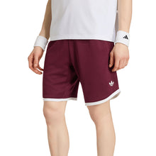 Load image into Gallery viewer, Adidas Classics 9 inch Mens Tennis Shorts - Maroon/L
 - 1