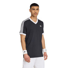 Load image into Gallery viewer, Adidas Classics Mens Tennis Shirt - Black/XL
 - 1
