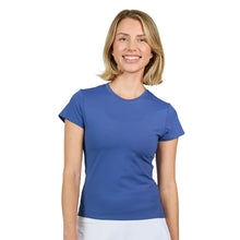 Load image into Gallery viewer, Sofibella Style Icons SS Womens Tennis Shirt - Twilight/XL
 - 1