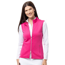 Load image into Gallery viewer, SanSoleil SolLayer Zip Womens Vest - Fuchsia/L
 - 5