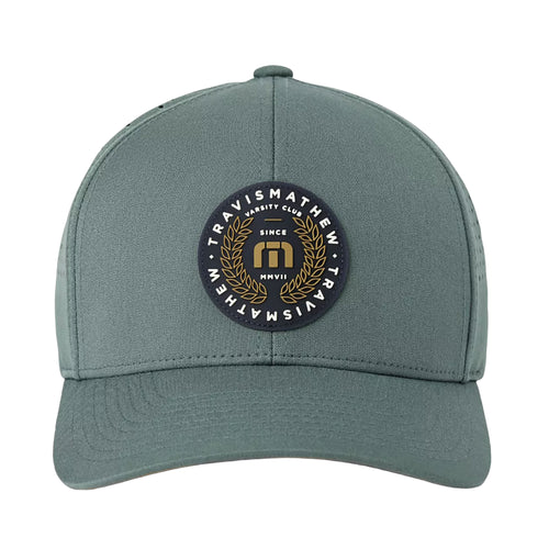 TravisMathew Links Lounge Balsam Green Mens Hat