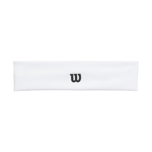 Wilson Wide Tennis Headband - Bright White