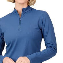 Load image into Gallery viewer, Sofibella Quiet Force Womens LS Tennis Shirt
 - 3