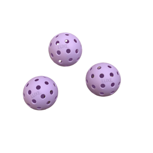Purple Pickleballs - Pack of 3