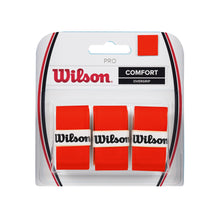 Load image into Gallery viewer, Wilson Pro Burn Orange 3-Pack Overgrip - Default Title
 - 1