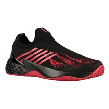 Load image into Gallery viewer, K-Swiss Aero Knit Black Red Mens Tennis Shoes
 - 1