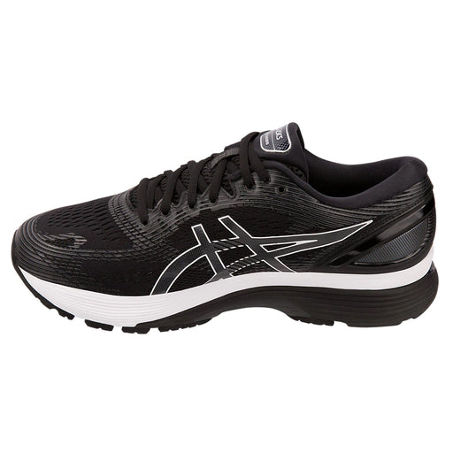 Asics Gel Nimbus 21 Black-Grey Mens Running Shoes