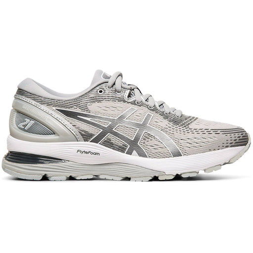 Asics Gel Nimbus 21 Gray Mens Running Shoe