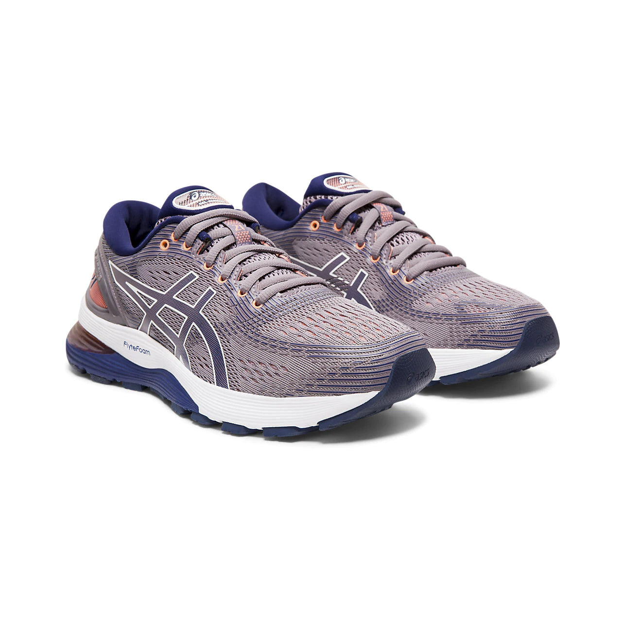 Asics gel nimbus 21 lavender sale