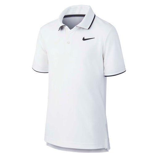 Nike Court Boys Tennis Polo - 100 WHITE/XL