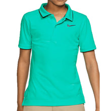Load image into Gallery viewer, Nike Court Boys Tennis Polo - 317 HYPER JADE/XL
 - 2