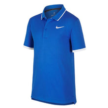 Load image into Gallery viewer, Nike Court Boys Tennis Polo - 403 SIGNAL BLUE/XL
 - 5