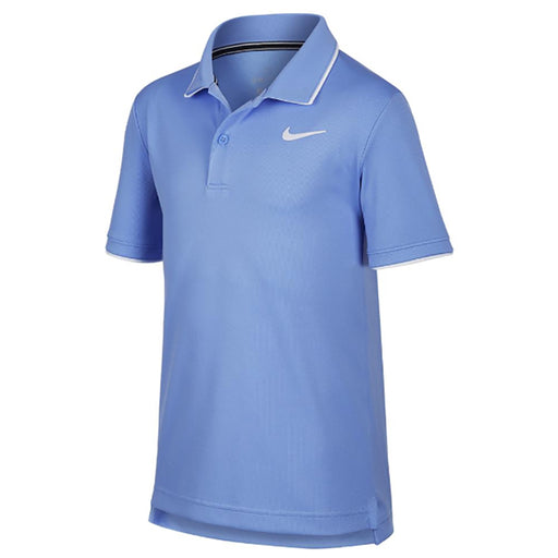 Nike Court Boys Tennis Polo - 478 ROYAL PULSE/XL