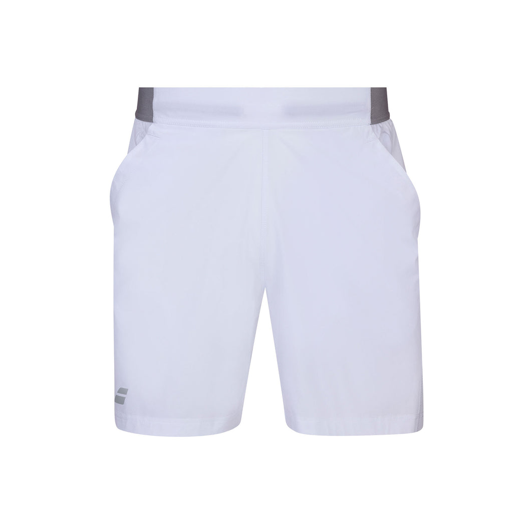 Babolat Compete 4.5in Boys Tennis Shorts - 1000 WHITE/12-14