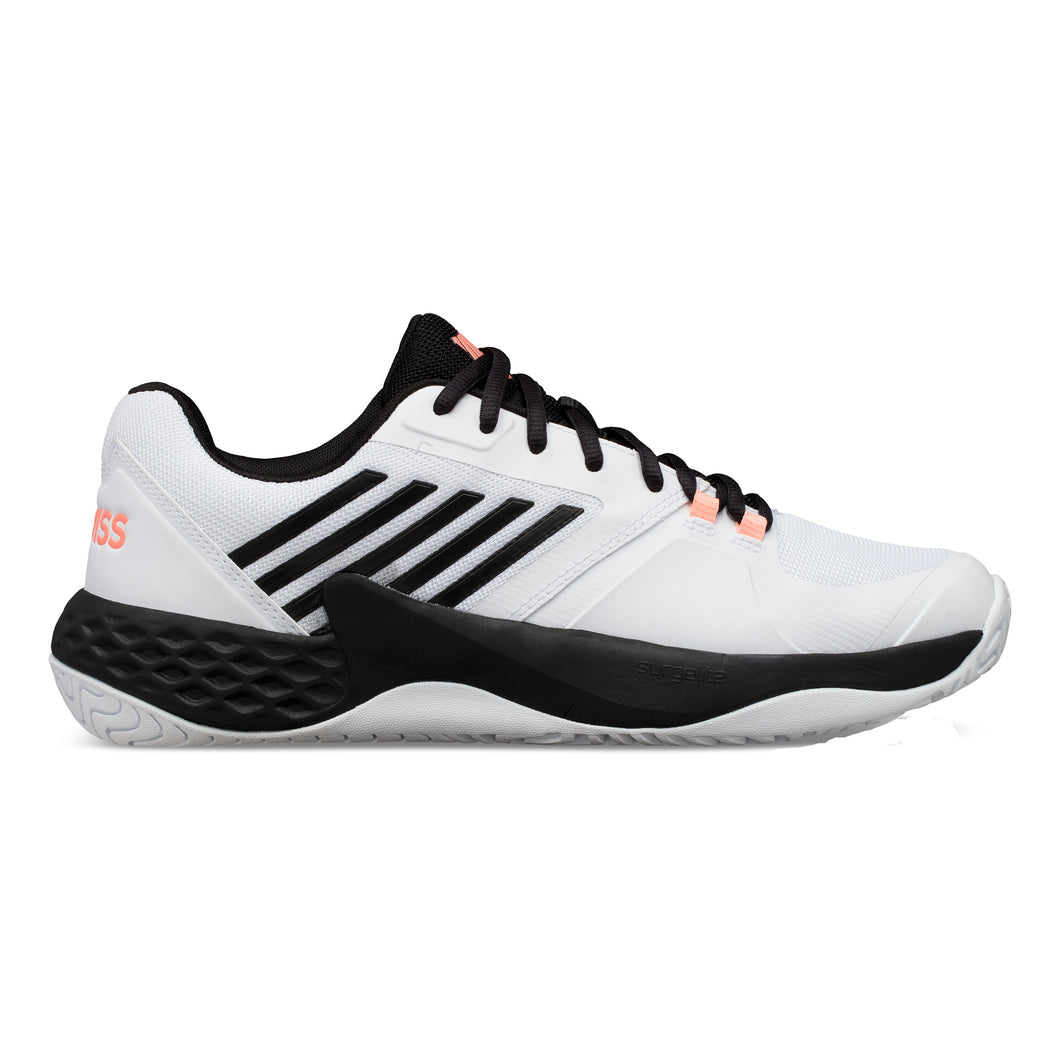 K-Swiss Aero Court White/Black Mens Tennis Shoes