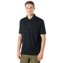 Load image into Gallery viewer, Oakley Perforated Mens Short Sleeve Polo - 02E BLACKOUT/L
 - 1