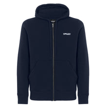 Load image into Gallery viewer, Oakley Street Logo Full Zip Fleece Mens Hoodie
 - 2