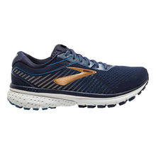 Load image into Gallery viewer, Brooks Ghost 12 Navy-Gold Mens Running Shoes
 - 5