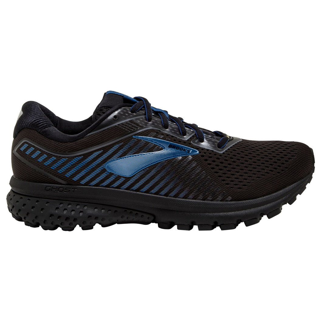 Brooks Ghost GTX 12 Black-Blue Mens Running Shoes