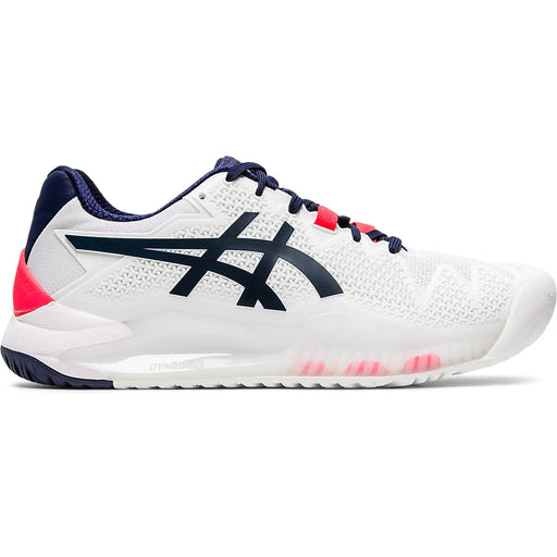 Asics Gel Resolution 8 WHTPEA Womens Tennis Shoes