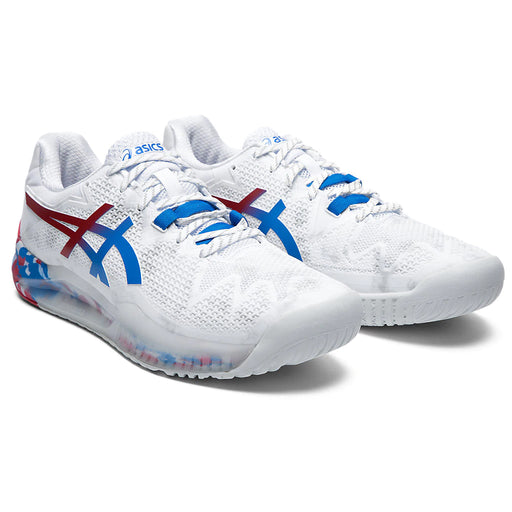 Asics Gel Res 8 Retro Tokyo Wht Mens Tennis Shoes