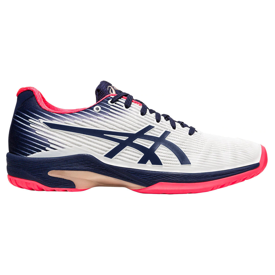 Asics Solution Speed FF WHTPEA Womens Tennis Shoes