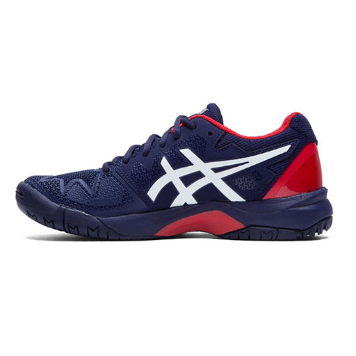 Asics Gel Resolution 8 Red Juniors Tennis Shoes