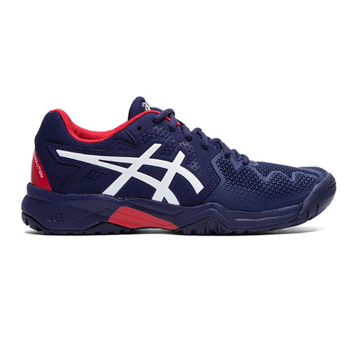 Asics Gel Resolution 8 Red Juniors Tennis Shoes