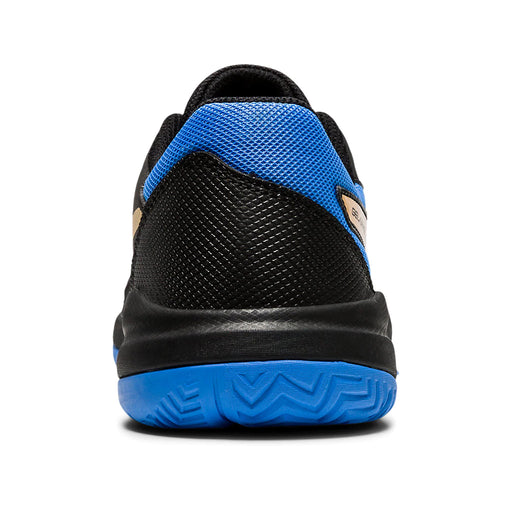 Asics Gel Game 7 Black Blue Juniors Shoes