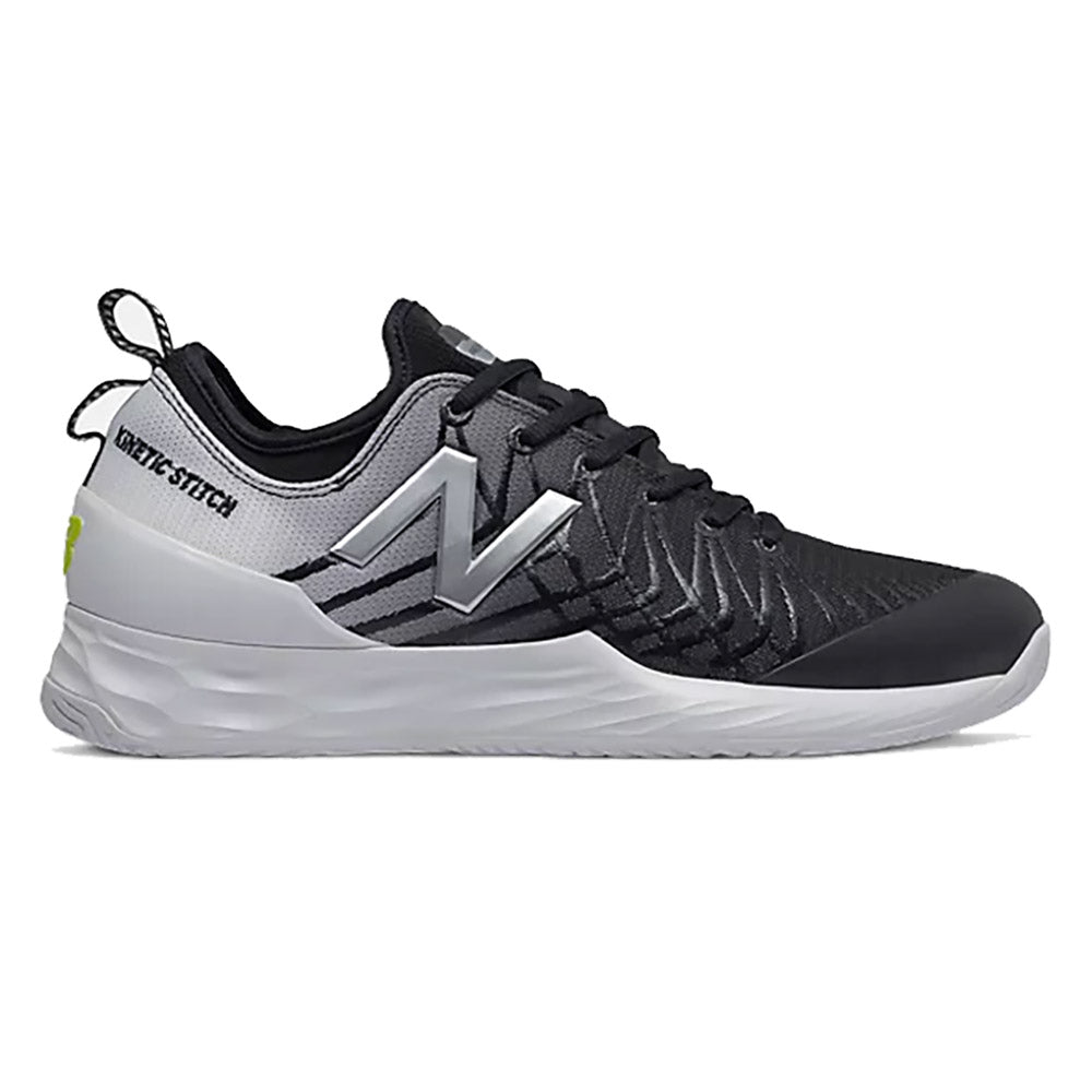 New Balance Fresh Foam Lav Black Mens Tennis Shoes - 2E WIDE/11.0