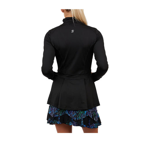 Sofibella Pleated Womens Tennis Jacket