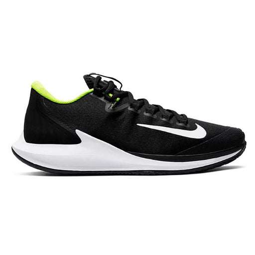 NikeCrt Air Zoom Zero Black Wht Mens Tennis Shoes - 007 BLK/WHT/VOL/12.0