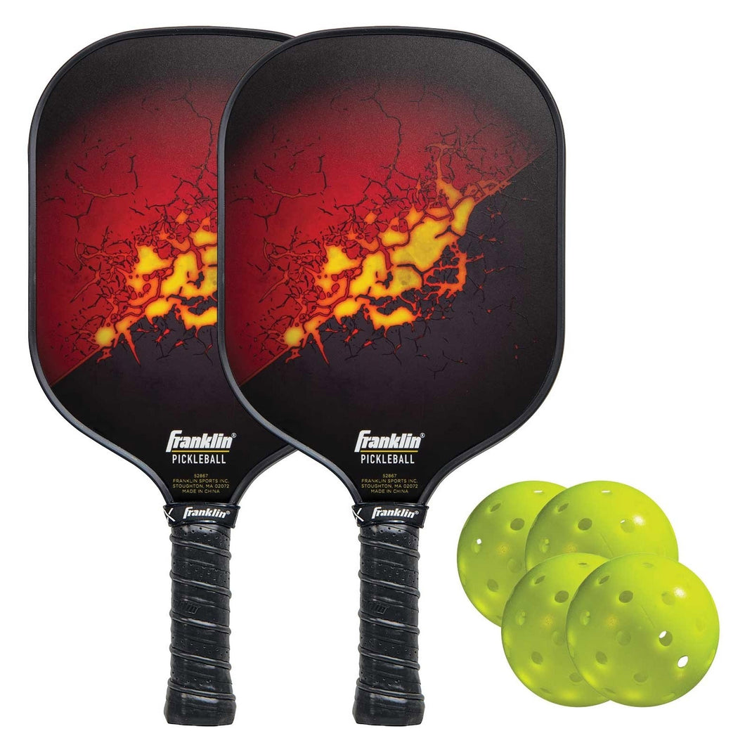 Franklin 2 Player Paddle and Ball Pickleball Set