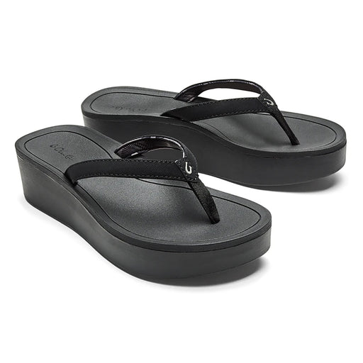 Olukai Pi'o Lua Womens Wedge Sandals
