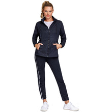 Load image into Gallery viewer, Tail Nola Womens Tennis Jacket - Onyx 900x/XL
 - 3