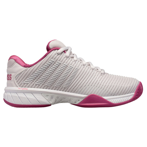 K-Swiss Hypercourt Exp 2 Nimbus Womens Tennis Shoe - Gray/Pink/White/11.0