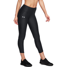 Load image into Gallery viewer, Under Armour Fly Fast Crop Womens Leggings - 001 BLACK/L
 - 1