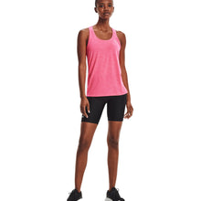 Load image into Gallery viewer, Under Armour Tech Twist Womens Workout Tank Top - PNK LEMONAD 653/XL
 - 5