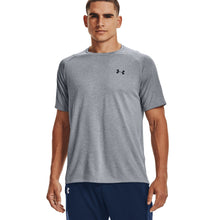 Load image into Gallery viewer, Under Armour Tech 2.0 Mens SS Crew Training Shirt - 036 STEEL LT HT/XXL
 - 8
