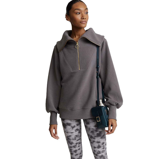 Varley Vine Womens Pullover - Deep Charcoal/L
